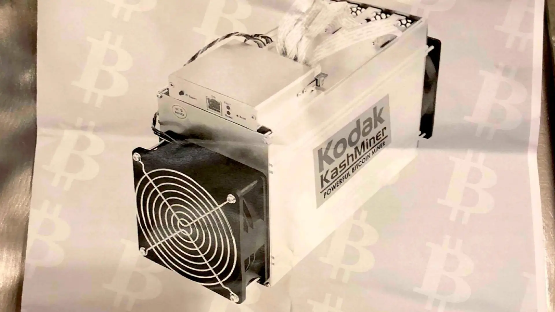 Kashminer: Kodak lanza una máquina para minar bitcoins