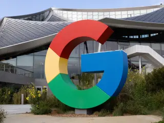 The Google headquarters in Mountain View, California. Photographer: Benjamin Fanjoy/Bloomberg