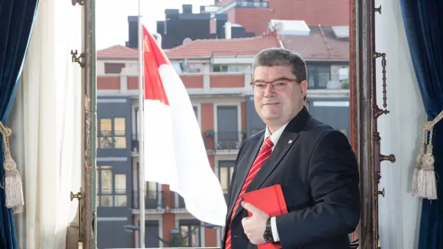 Juan Mari Aburto Rique, alcalde de Bilbao.